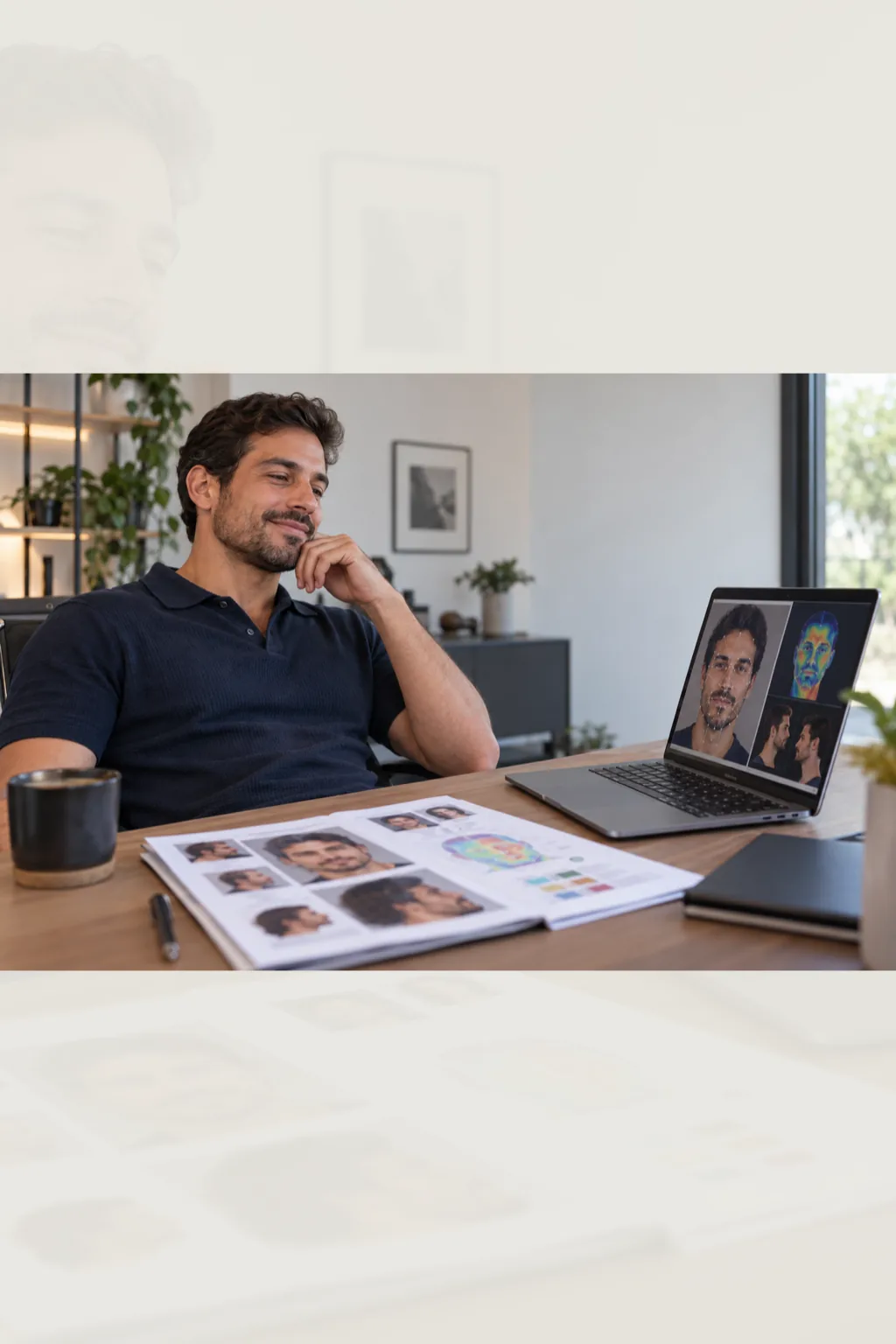 medidor de beleza alternativo ao QOVES — exemplo criado na Avalia Foto