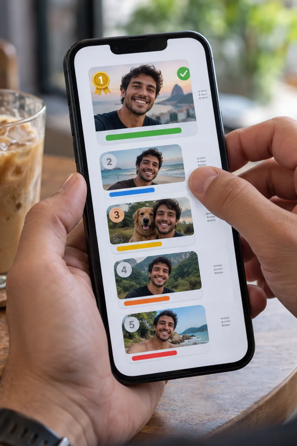 melhorar fotos de perfil para o Tinder com análise por IA - 2