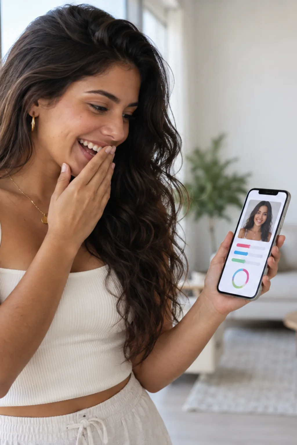 teste de beleza — exemplo criado na Avalia Foto